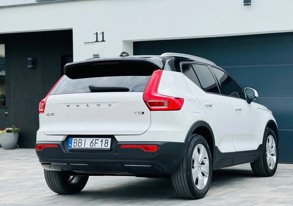 Volvo XC 40 cena 125000 przebieg: 92451, rok produkcji 2019 z Białystok małe 497